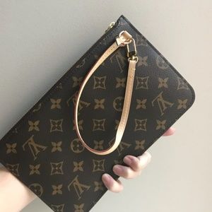 Louis Vuitton pochette  clutch neverfull GM